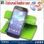 360 degree universal flip wallet leather case for mobile phone