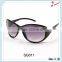 Half color lens and plastic leg of glasses designer safety sunglass made in china