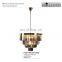 Postmodern K9 Copper Crystal Chandelier Simple Creative Livingroom For Pendant Light