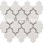 Wholesale Mosaic Leaf Shape Ceramic Background decoration building material bathroom Mosaic Tile