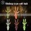 Hot sell 1.8g soft shrimp bait lobster silicone  fishing shrimp artificial shrimp bait for squid