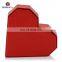 Coated Paper Type and Paper Material heart shape empty customized gift box