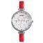 Original quartz watches leather watch band 3atm water resistant stainless steel back