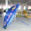 big size 8.5 feet printed oxford fabric REDBULL advertising windproof beach umbrella