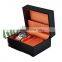 Factory Supply Luxury Custom Leather Wooden Display Watch Box Organizer Gift Packaging Watch Box