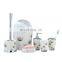 Dandelion design integrated plastic bathroom set,bathroom accessory set