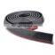 4.2cm/6.8cm Car Rear/Front Bumpers Protector Carbon Fiber Side Skirts