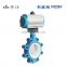 COVNA 4 inch Cast Iron Semi ANSI Air Control Lug Butterfly Valve Water SS Disc Pneumatic Control Butterfly Valve