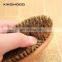 Wholesale Custom Logo Wooden Boar Bristle Beard Brush For Men