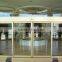 GTD commercial aluminum frame telescoping glass door