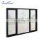 sliding window aluminium windows with mosquito net