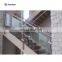 Price Meter Prefab White Staircase Wrought Iron Stair Railing Simple Design For Veranda