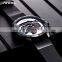 SINOBI Black Silicone Band Watches Cool Boys Hand Watch Multi-function Big Dial Watches Wristwatch Men Relogio Masculino