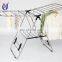 Industrial storage foldable clothes hang drying rack