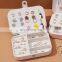 Modern Women Genuine Leather High Quality Storage Velvet Custom Stand Travel Box Jewelry Organizer