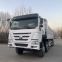 Used Dump Truck Chinese Sinotruk HOWO Trucks 8X4 12Tires Used Cargo Truck