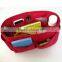 Custom Women Travel Insert Handbag Organizer Lightweight Water Resistant Nylon Handbag Organiser