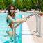 Swimming Piscina Pool 3-Step Ladder for In-Ground Piscina Pool Stainless Steel