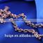 2015 new style brass link chain china wholesale chain & new gold jewellery long fashion chain & coffee gold plated link chain