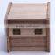 Cheap handmade wood tea box wood storage box for home