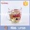 Wholesale 400ml clear glass mug cup with handle better than tooth mug/beer mug