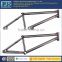 China high precision hot sale titanium alloy bicycle frames