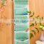 Hanging canvas pockets door organizer