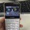 low price china mobile phone Mini Lightest Mobile Phone for erlder LED Screen 1.0 Inch Card Size GSM Bluetooth phone