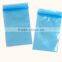 Opaque plastic bags, Blue self locking anti static plastic bags