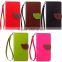 Business style Leaf Leather Phone Case Cover for LG K4 Pro with free strap