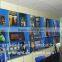 Advertising LED slim light box with flip-open frame