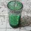 diamante tealight holders coloured candle jars made in China