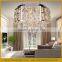 Electroplate Lamp Base Home Lighting Led Crystal Pendant Light