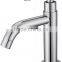 Deck Mounted Brass Cold Tap, Chrome Plated Bathroom Water Tap