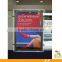 Wall-mounted advertising display crystal light box signage