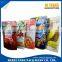 Snack sachet Plastic Food pouch film / Stand up zipper bag For snack food packaging