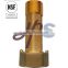 NSF61 approved lead free brass water meter coupling manufacturer