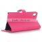 PU case for SONY Z4(Z3+), for sony Z4 case, flip leather case for sony z4