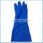 Blue Chemical Resistant Nitrile Gloves