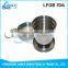 LFGB FDA SGS food grade Custom Stainless steel 304 round folded cup