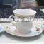 220cc porcelain cup and saucer&220cc coffee set/small coffee cup and saucer set
