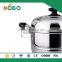 High quality double layer stainless steel steamer pot with steel lid