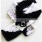 Hot selling colorful real mink fur scarf with high quality