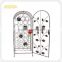 customized floor standing display rack metal wine rack cabinets