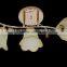 Coozen cheap Retro rustic Flower Ceiling Lamp e14 incandescent lighting fixture