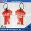 Newest Design High Quality Comedian Rubber Keychain
