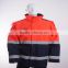 High visibility waterproof and breathable safety rain coat with EN343 EN20471