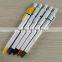 free samples promotional plastic pen with S on the clip