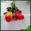 Artificial PVC plastic rose bud flower in wholesale