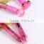 Funny animal plastic cartoon ball pen for advertising promotion
